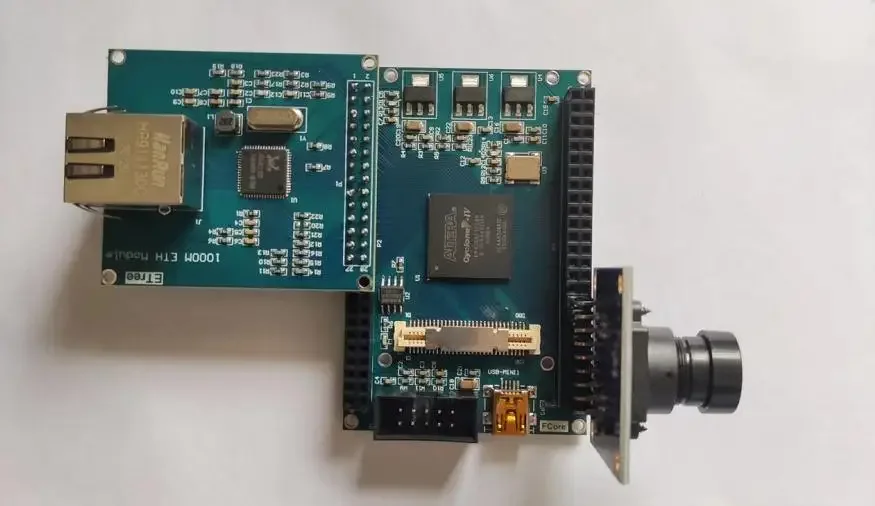 Módulo Gigabit Ethernet RT/L8211EG con placa de desarrollo FPGA