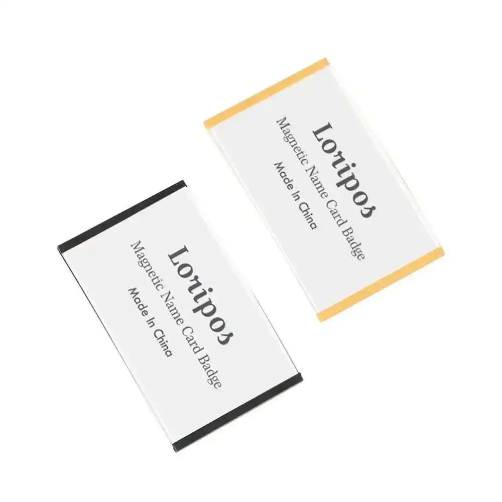 Chest Card Exhibition Office Staff Id Name Badge Holder Plate Business Name Holder Magnetic Fastener