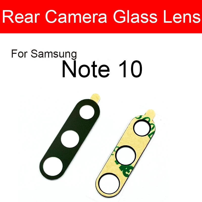 Back Camera Glass Lens With Adhesive Glue For Samsung Galaxy Note 20 Ultra Note 10 Plus Note 10  Lite Note 9 8 5 4 3 Repair Part