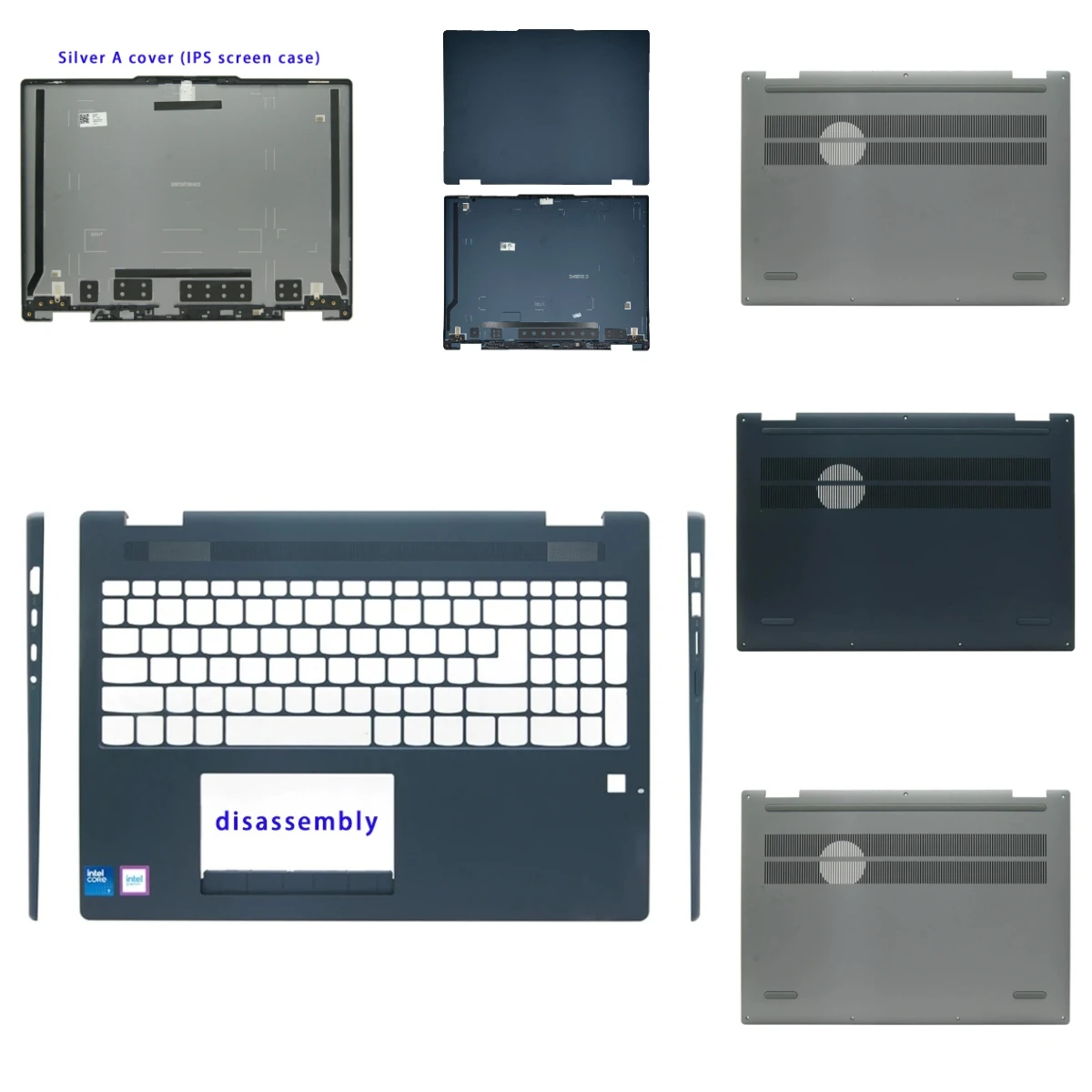 for-ideapad-5-2-in-1-16iru9-16ahp9-lcd-screen-top-cover-screen-bezel-palm-rest-bottom-case-hinge-keyboard-abcd-shell-case