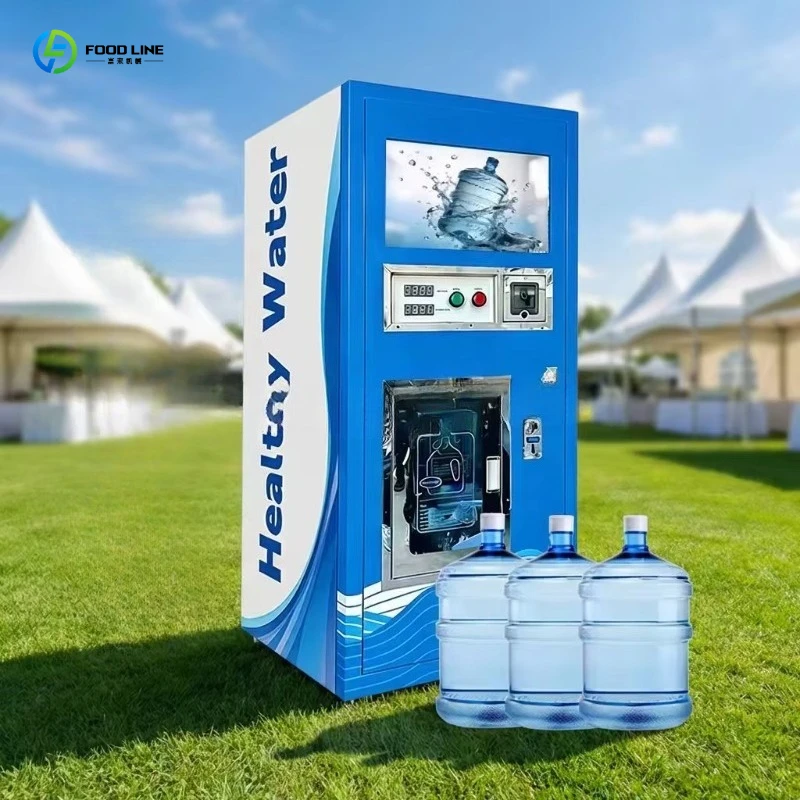2026 New Purified Water Vending Machine Auto Clean 24H Multi Pay UV Sanitation for Hospital Customized