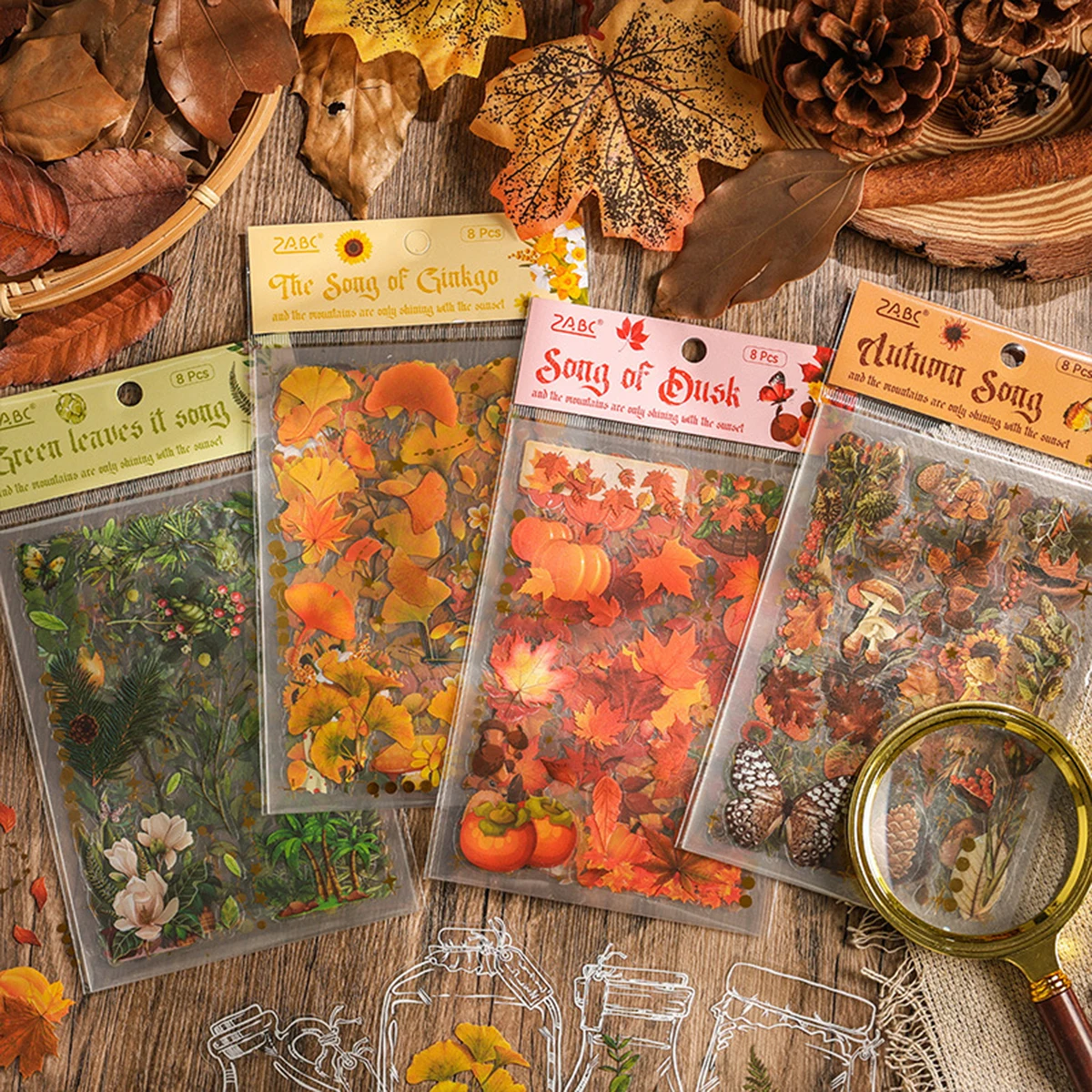 8 Sheets Per Pack O…