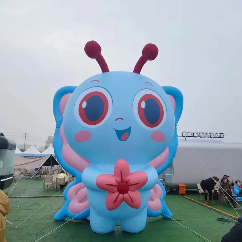 

Гигантский надувной декоративный элемент в виде пчелы/пчелы-бабочки для уличных площадок и рекламных мероприятий