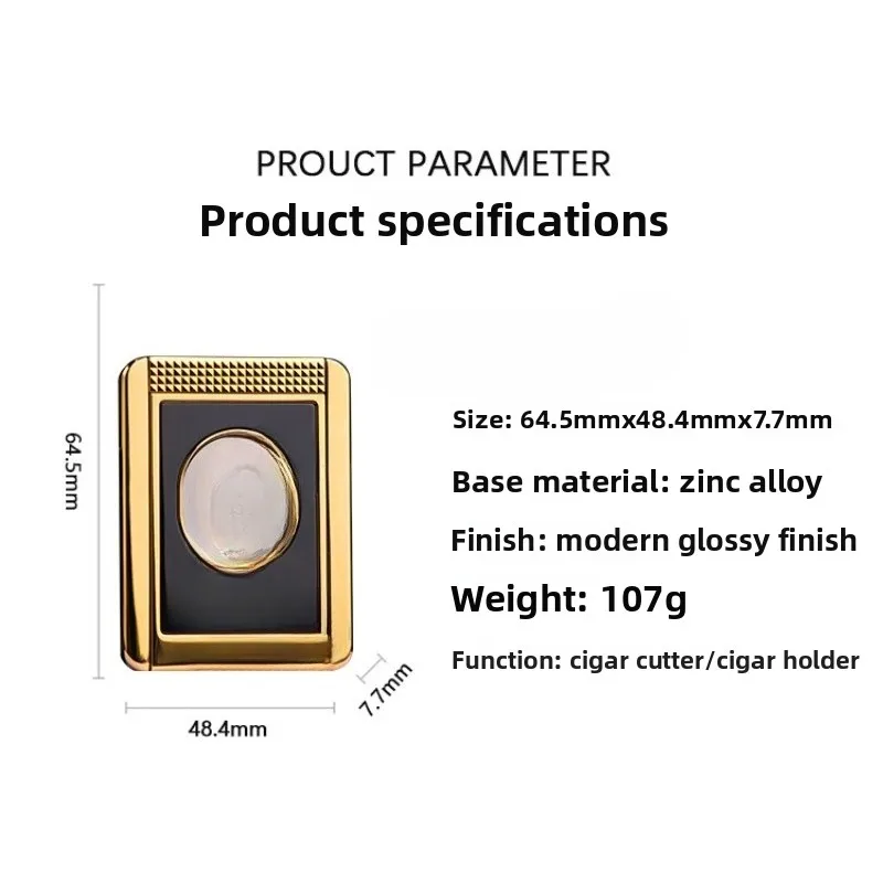 Cigar cutters, cigar pliers, practical goods