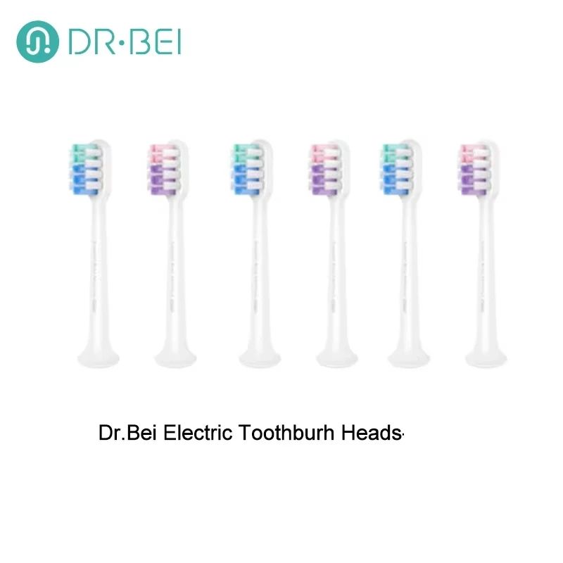Youpin Dr.Bei Testine per spazzolino elettrico Testina per spazzolino sostituibile 2 pezzi/set per la sostituzione delle testine per spazzolino da denti Youpin Dr.Bei