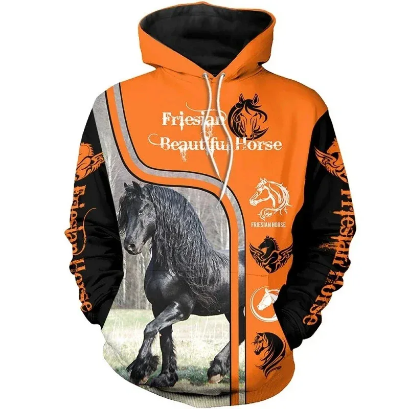 

1 Piece Custom Your Picture New Fashion Funny Animal Love Horse Colorful Harajuku Tracksuit 3DPrint Men/Women Streetwear Jackets