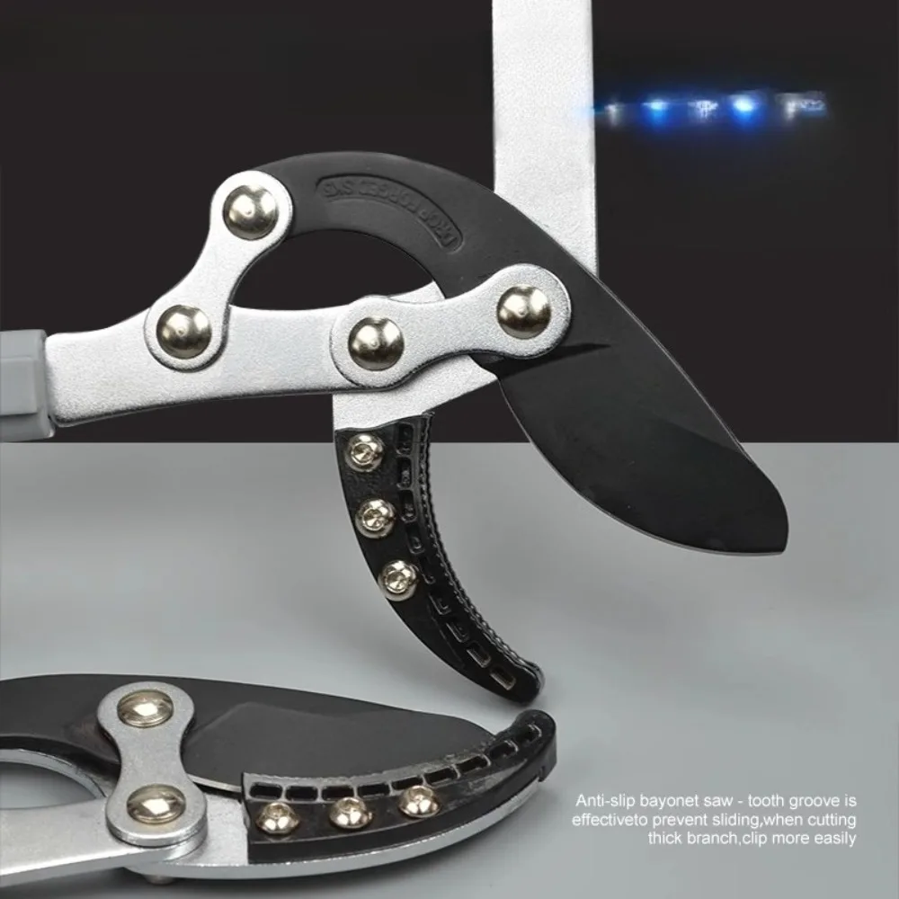 Telescopic thick branch shears branch garden scissors fruit tree pruning high altitude pruning shears