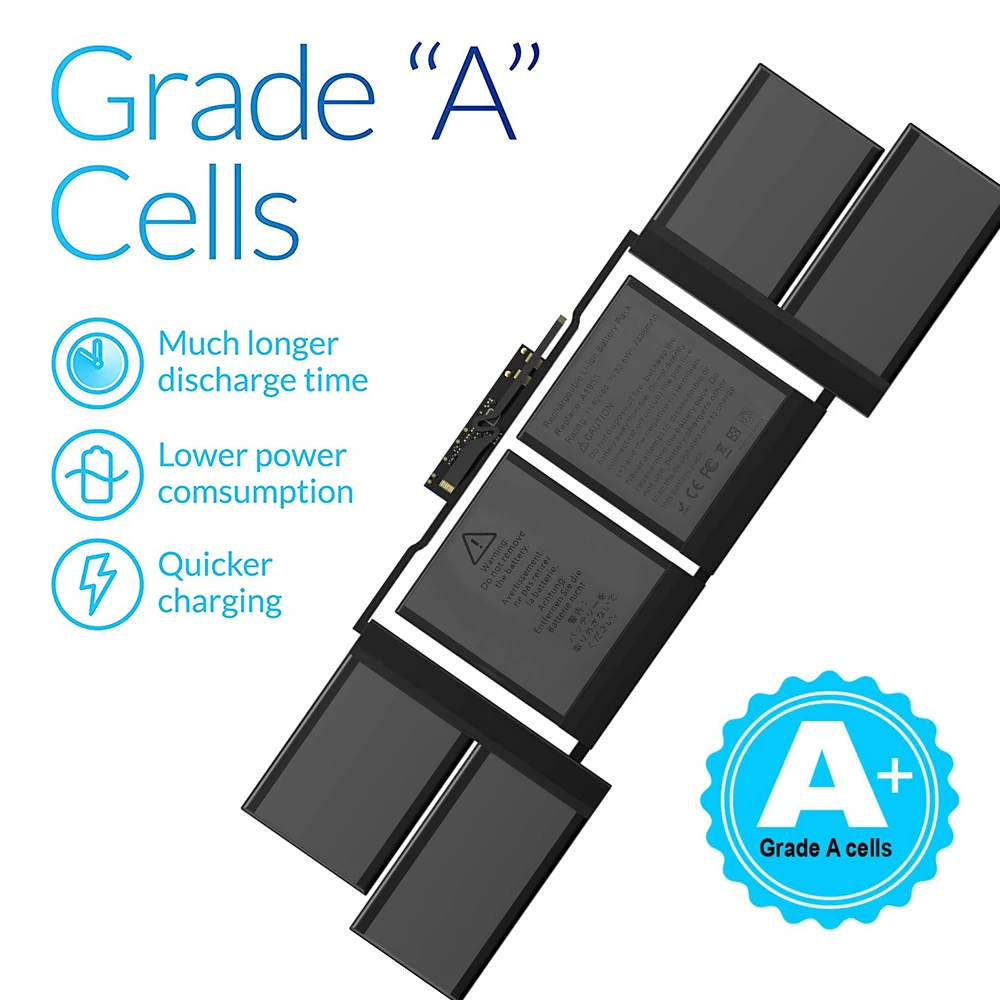 Imagem -03 - Liscn 83.6wh A1953 Bateria para Laptop para Apple Macbook Pro A1990 15 Touch Bar Mid 2023 Mid2023 Emc3215 Emc3359 Mr962ll 11.4v