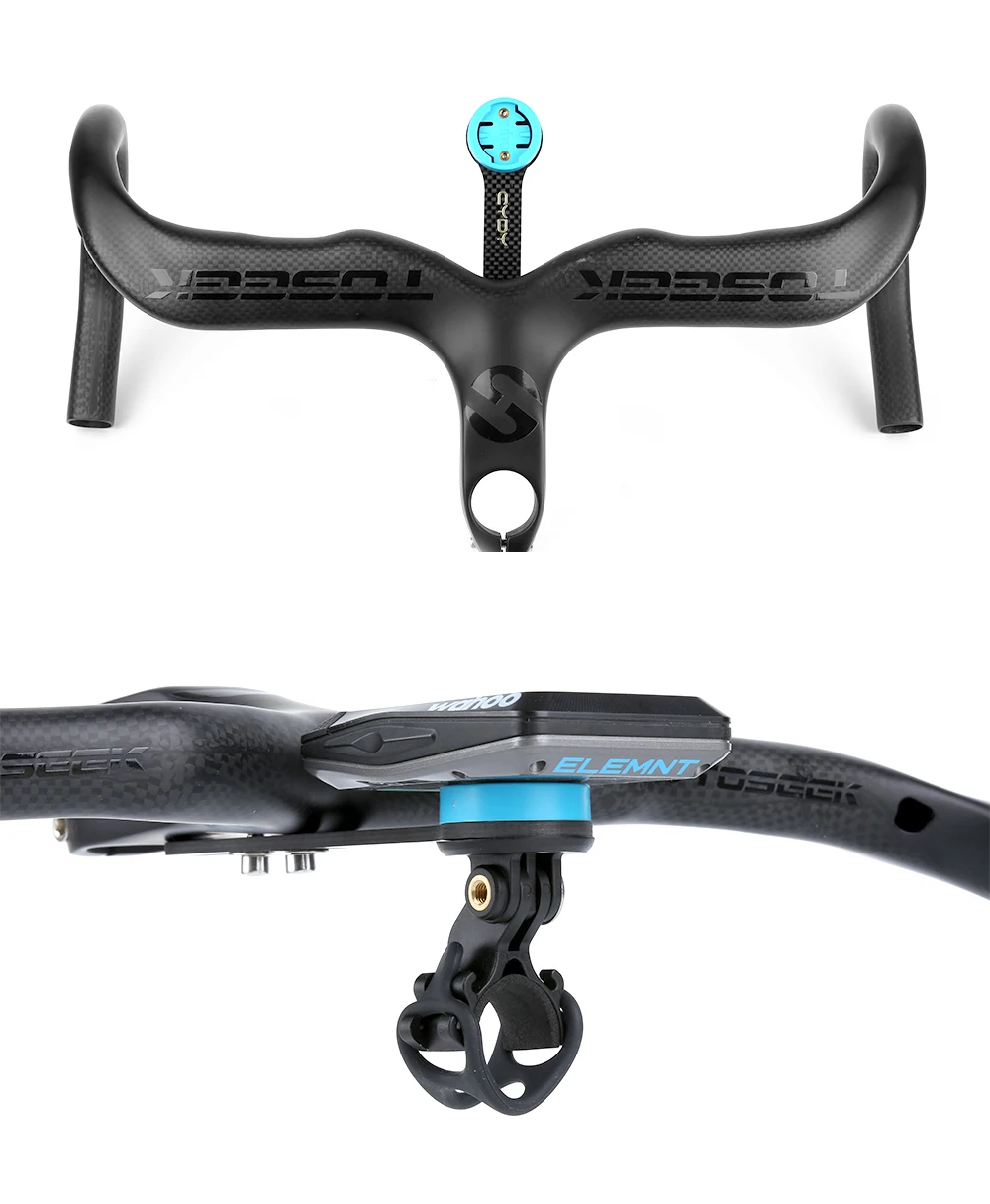 CYDY Carbon 3K Garmin Halterung Edge 130 200 Rennrad-Computerhalterung Wahoo Bryton Rider 420 Fahrrad-Lichtclip Kamera-Halterung – Detail 13