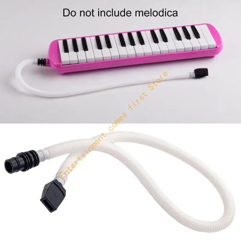 Melodica Flexible Tube Plastic Melodica Pianica Tube Melodica Replacement Tube 55KD