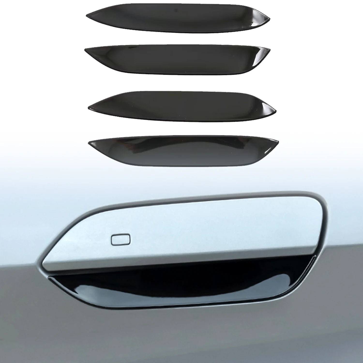 

ЛГД! правый! Для BYD Dolphin 2021-2025 автомобильные аксессуары ABS пластик дверная ручка автомобиля крышка накладка 4 шт.