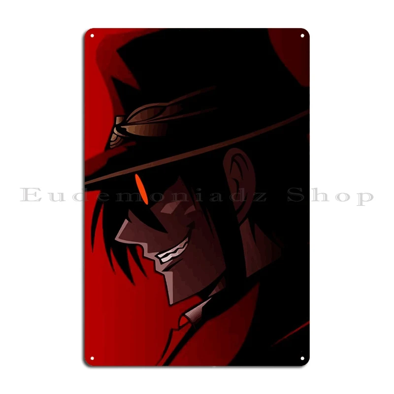 Hellsing Metal Plaque Poster Club Bar Funny Party Living Room Customize Tin Sign Poster