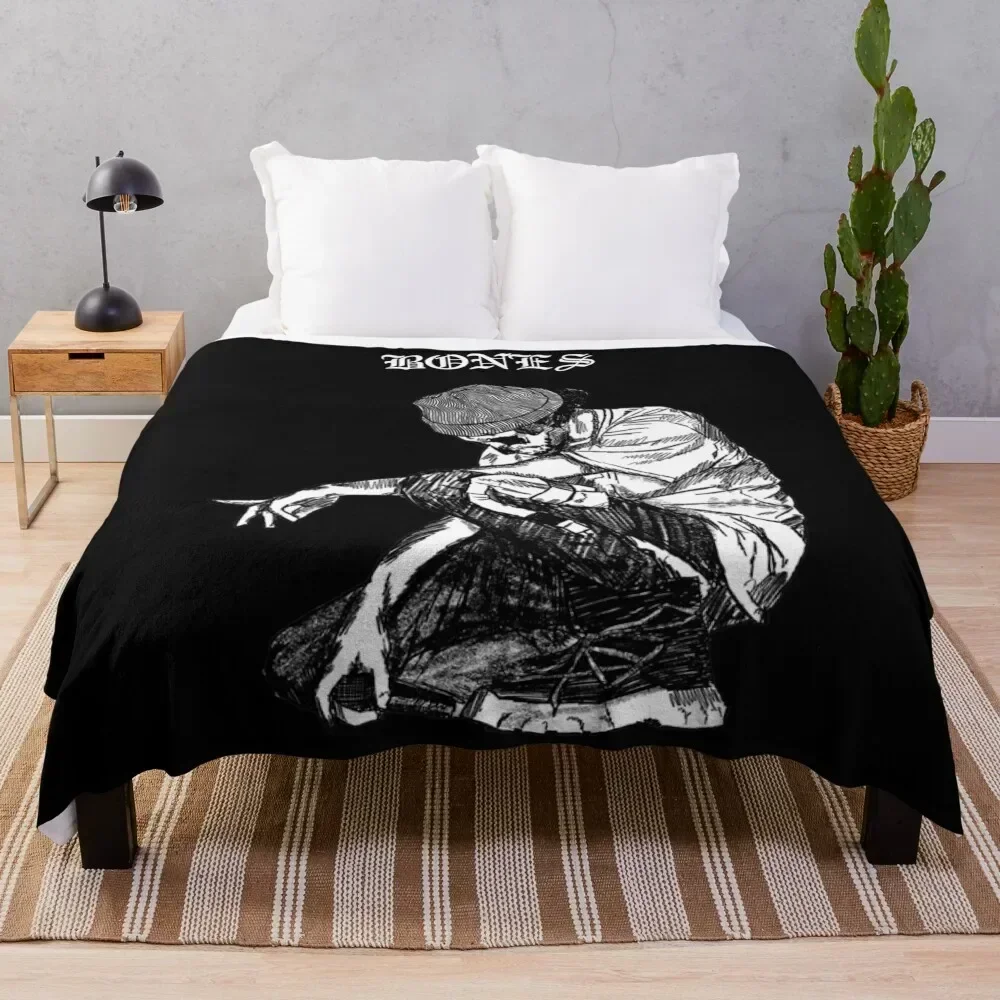 

Drawn Up Sesh Bones Premium Throw Blanket All Season Lightweight Soft Blanket for Bed