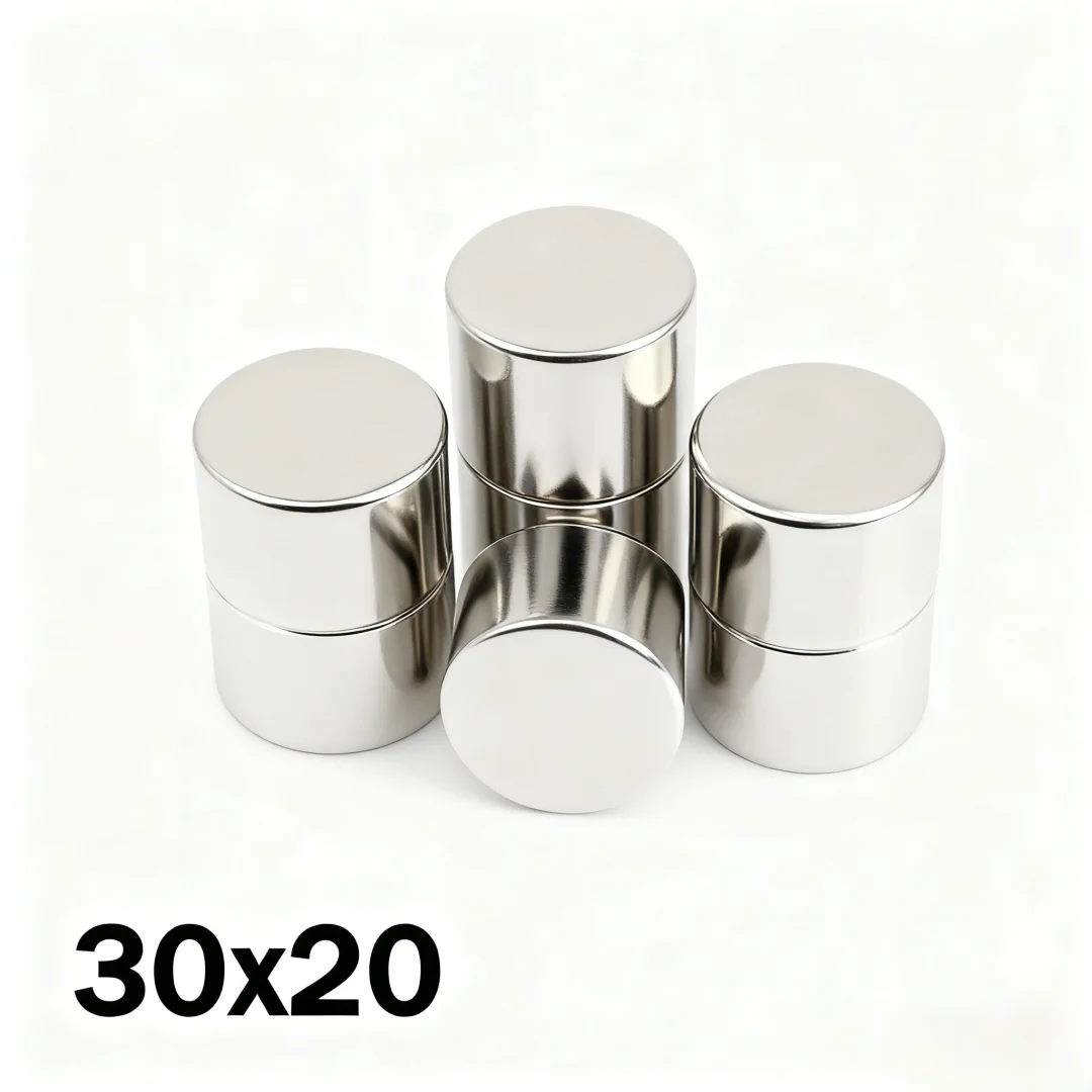 30x20mm Super Strong Magnet N35 Round Magnetic NdFeB Neodymium Magnet Powerful Disc imanes Refrigerator Magnets