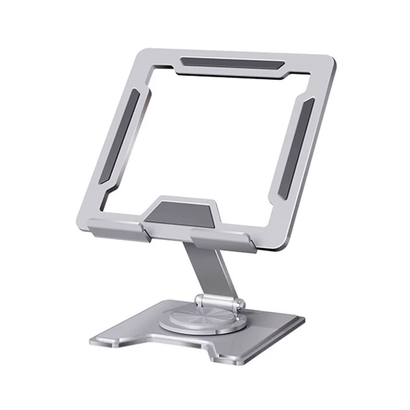 

Exquisite-Tablet Stand Portable Desk Monitor Stand Foldable 360° Rotating Base Compatible With Ipad Pro/Air/Mini And More B