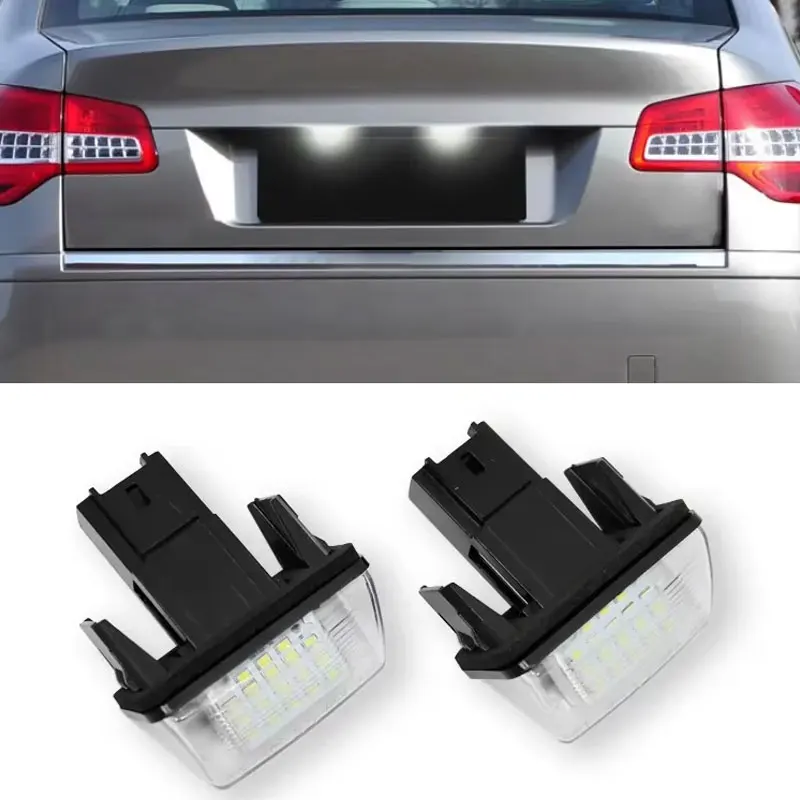 

LED Car License Number Plate Light For Citroen C3 C4 C5 BERLINGO Saxo Xsara Picasso for Peugeot 206 207 306 307 308 5008