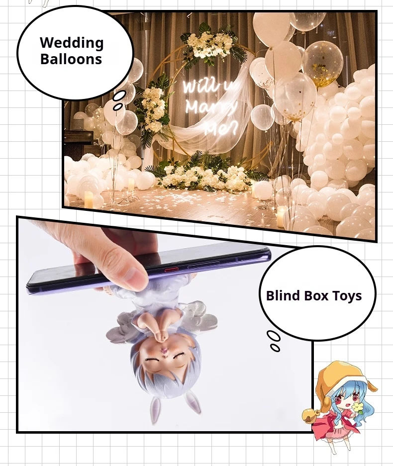 Traceless Transparent Double-Sided Adhesive Dots, Round Double-Sided Tape, High Adhesion Balloon Decorations, Nano Glue