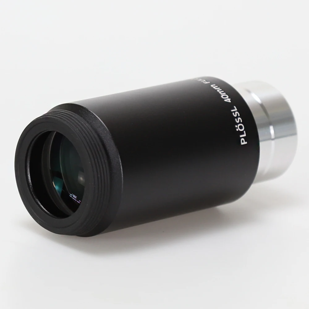 عدسة تلسكوب EYSDON مقاس 1.25 بوصة Plossl 40 مم - مطلية باللون الأخضر FMC، زاوية واسعة 50 °   FOV، HD صورة حادة - خيوط مرشح M28x0.6mm