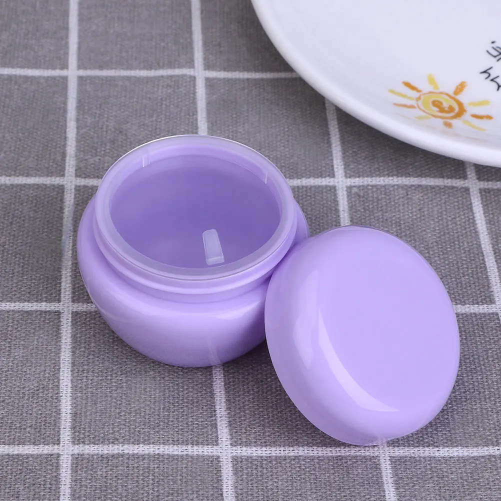 

25pcs 10G Mushroom Cream Plastic Travel Containers Leak-Proof Jars For Toiletry Bag Sift-Proof Bottles Cosmetics Jars