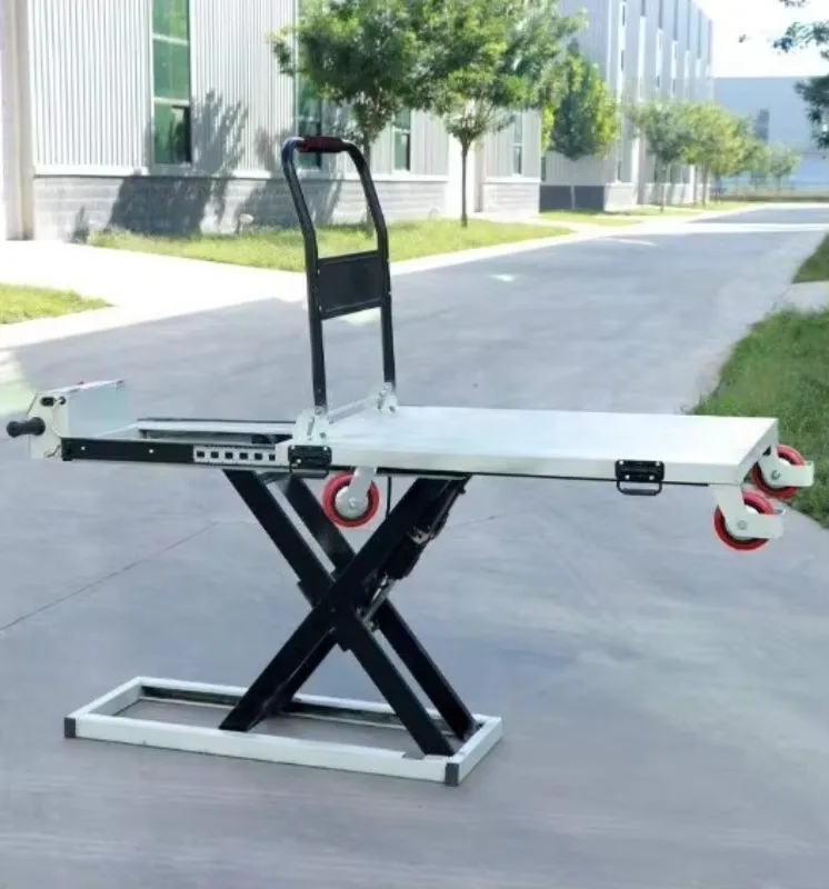 Electric lifting platform trolley, workshop trolley hydraulic scissor lifting platform