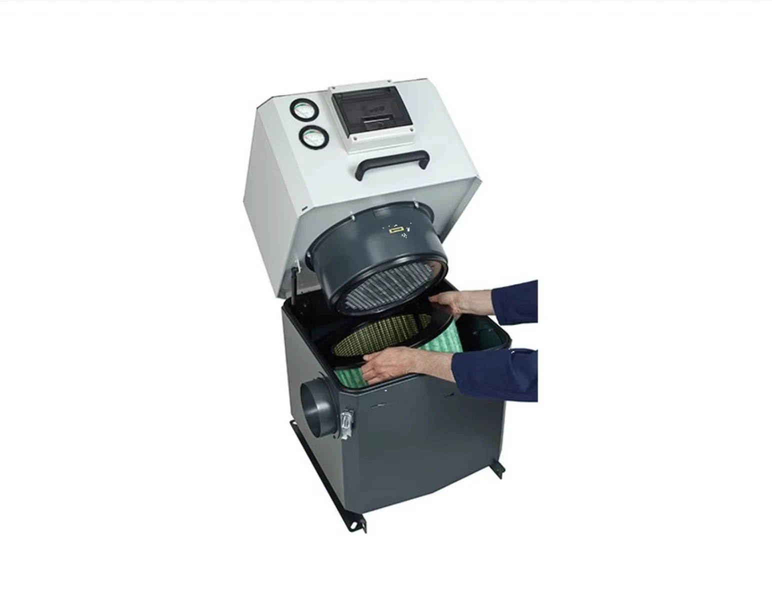 Precision Machine Oil Mist Collector Separator Purifier Mechanical / Electrostatic Fox WS2 1000