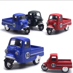 Carino pressofuso in lega di metallo auto Bus motore triciclo moto Taxi modello giocattolo regalo di compleanno per bambini