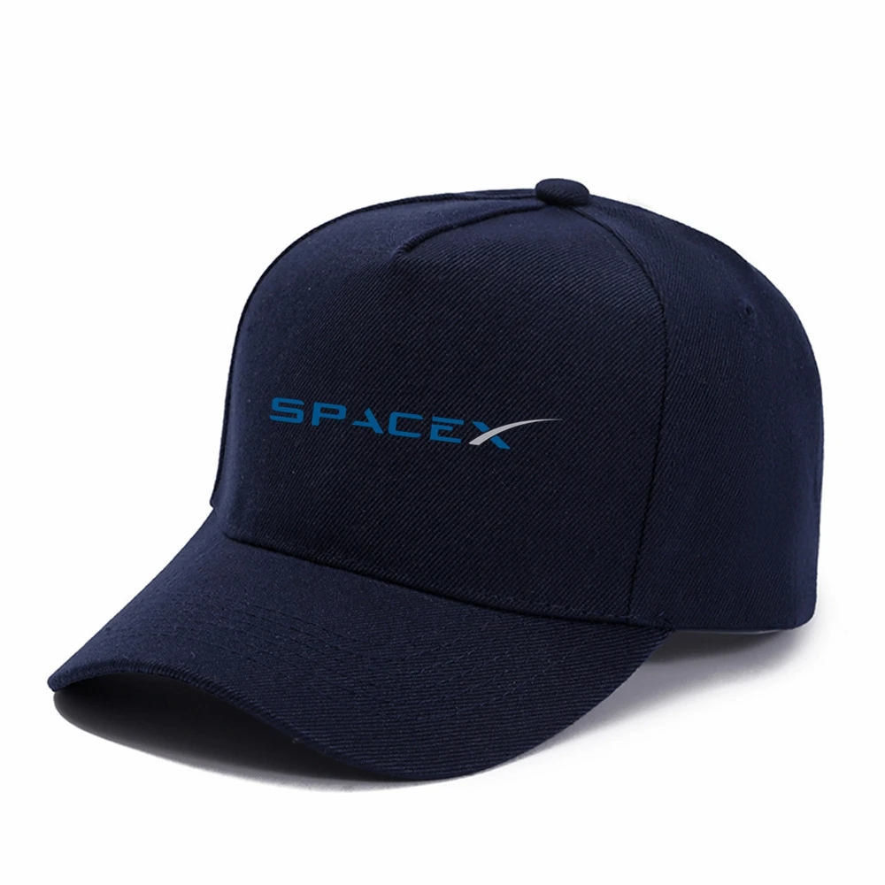 SpaceX Baseball Cap Space X Logo Nasas Summer Hip Hop Boy Hats Sun Caps Adjustable Breathable Outdoor Travel Kids Hats