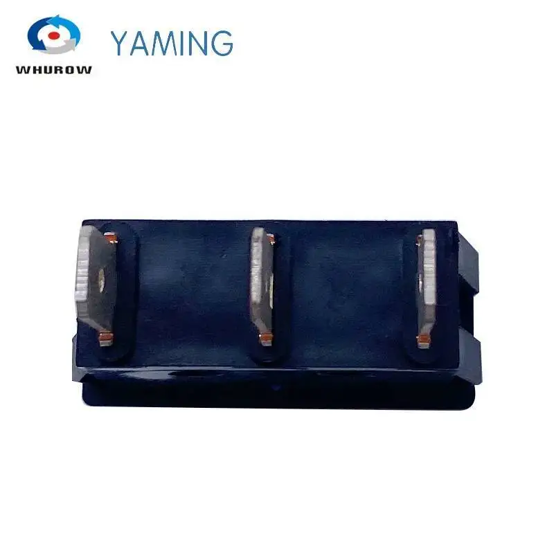 Przełącznik kołyskowy KCDF-108 Reset Momentary Key 16A 250VAC Niebieski przycisk elektryczny Dwupozycyjny Trzy mosiężne piny