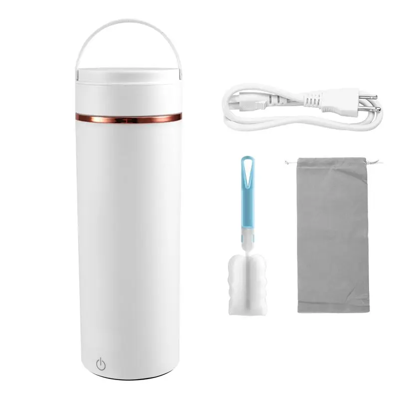 

Электрический чайник A84G-Mini, портативный дорожный чайник с 6 предустановленными программами, 500 мл, нержавеющая сталь 316, автоматическое отключение, вилка стандарта США