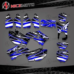 Motocross For Yamaha WR250F WR450F WRF250 WRF450 2005 2006 WRF 250 450 WR 250F 450F Full Graphics Backgrounds Decal Sticker