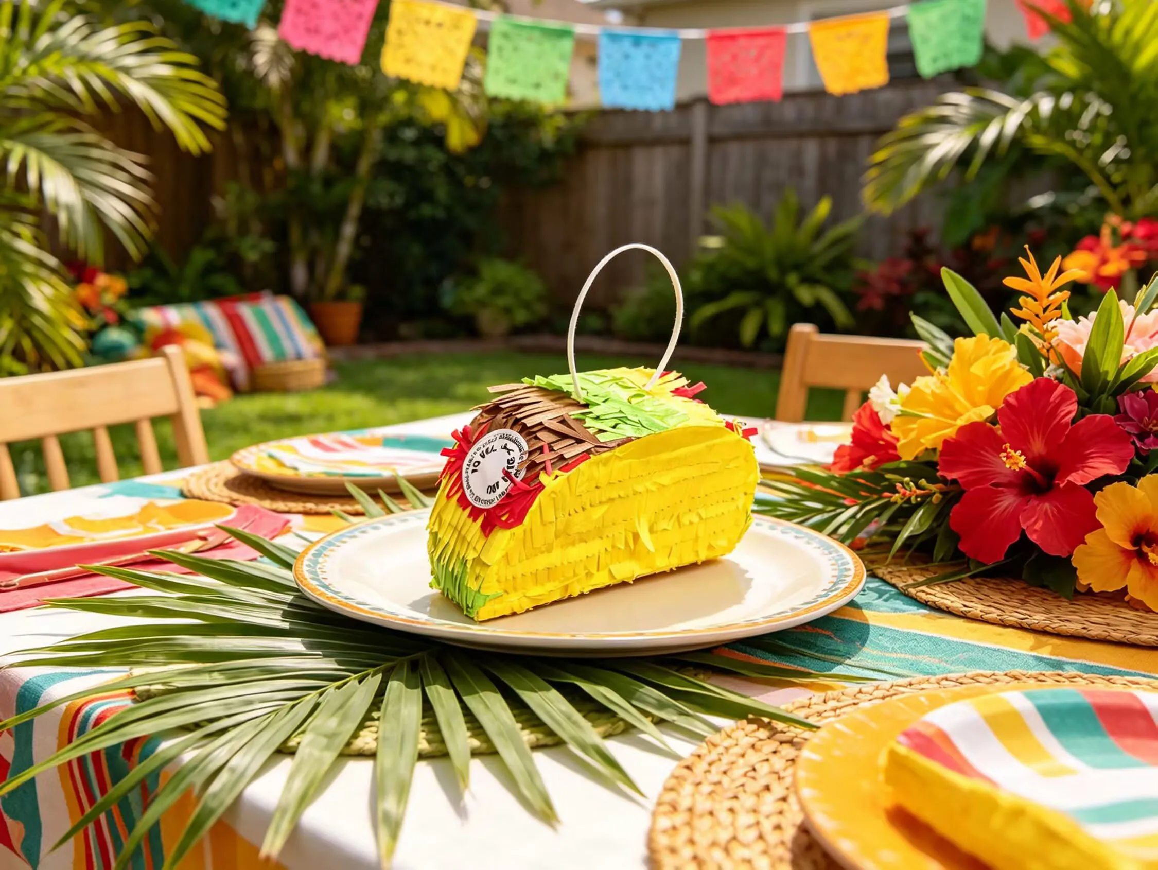 Mini Taco Pinata Mexican Birthday Party Pinata Adults Cinco 