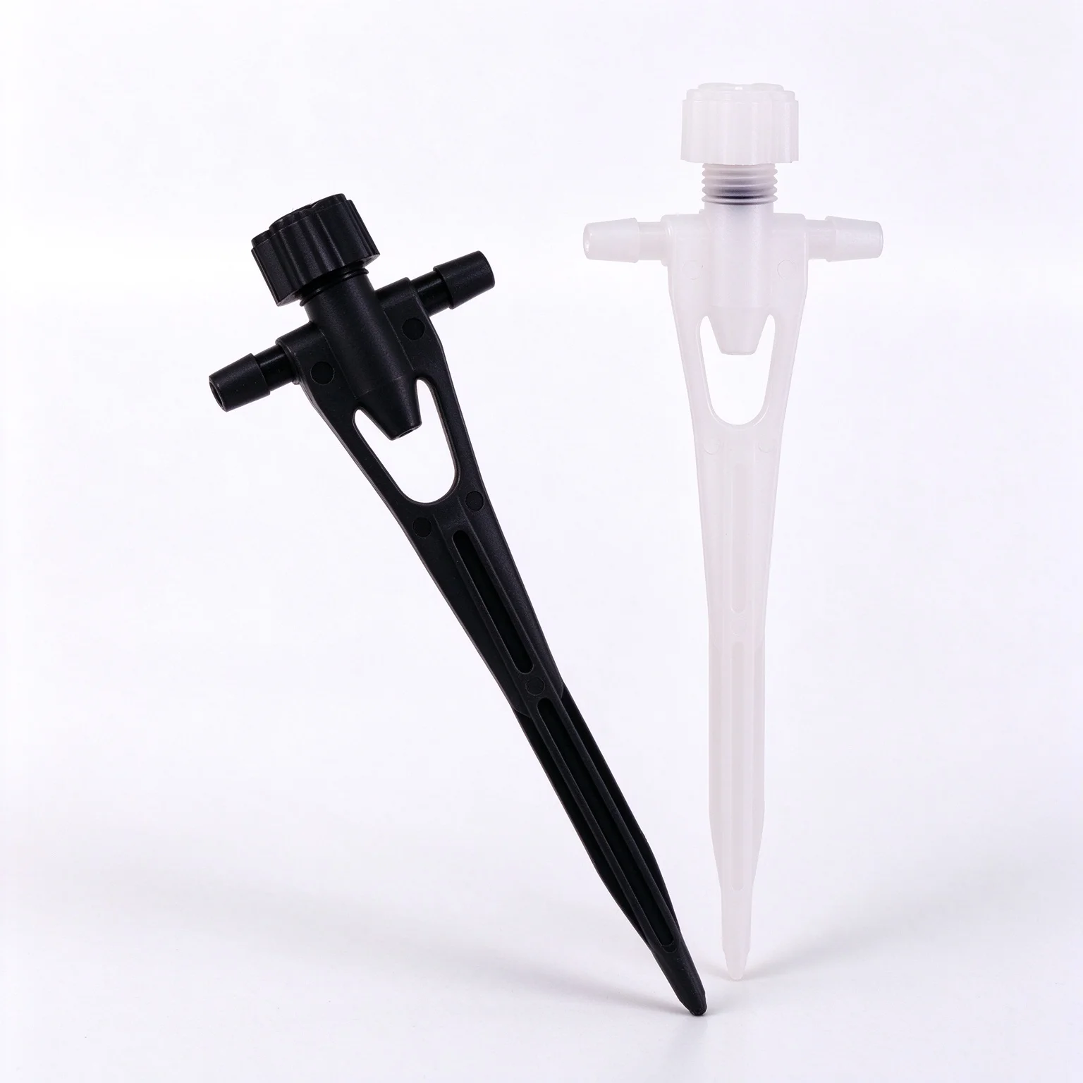 Adjustable Straight Drip Arrow Irrigation Dripper In Soil Stake Drip Emitter for Potted Plants 1/4 Inch Hose Watering Accessory