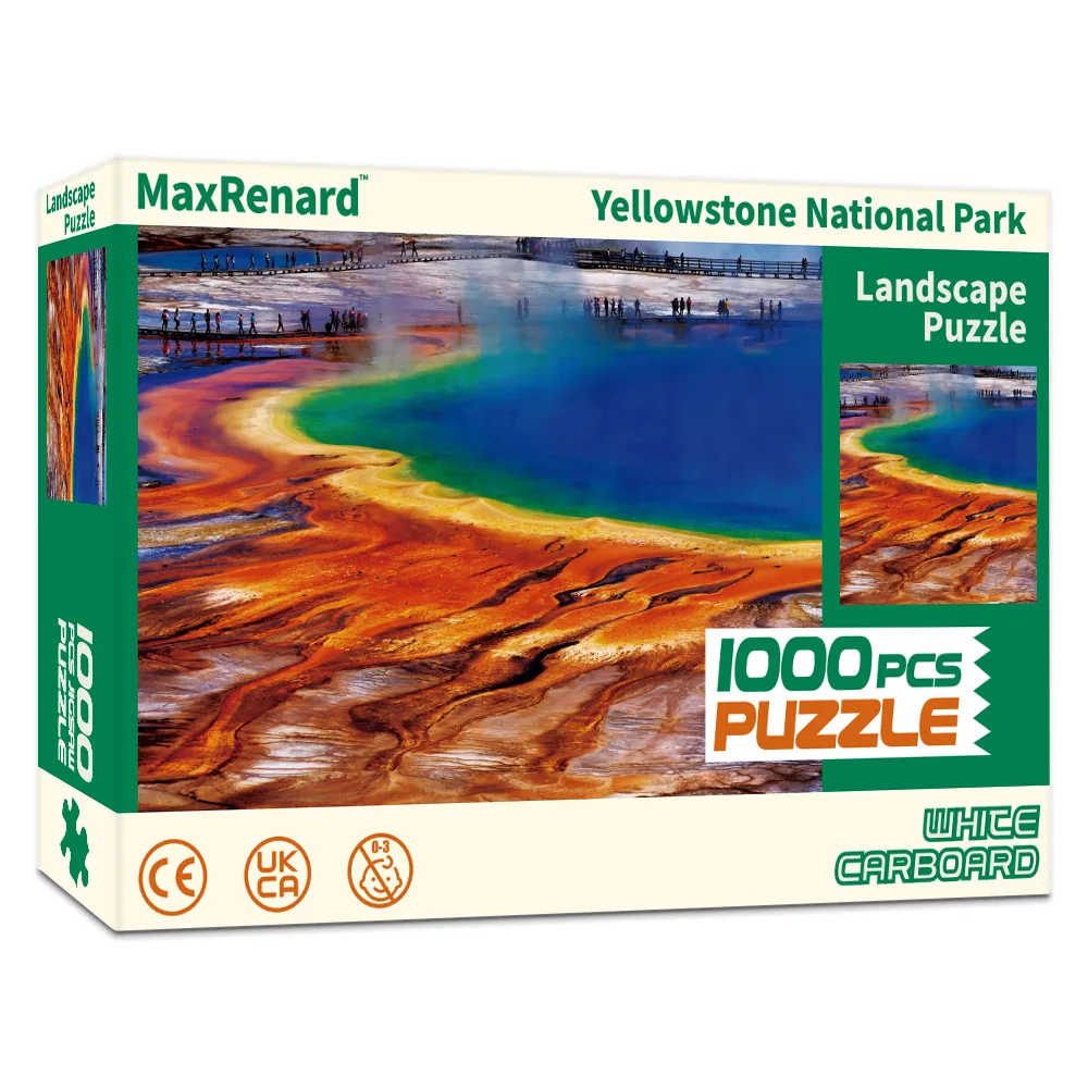 

Puzzle 1000 Pieces Toy for Adults Home Decoration Yellowstone National Park Art Jigsaw Puzzles for Adults Games Toys P442