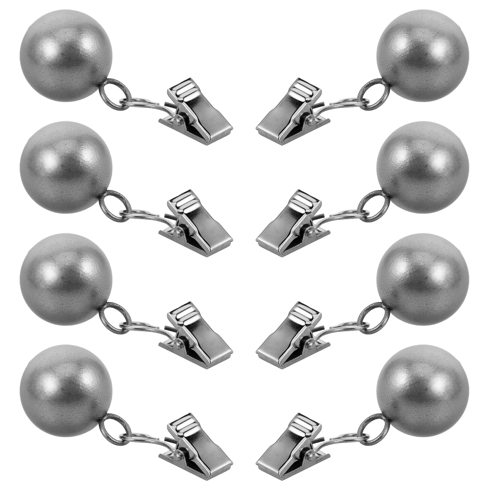

8Pcs Stainless Steel Outdoor Tablecloth Clips Heavy Duty Windproof Banquet Picnic Patio Table Cover Holder Clamps