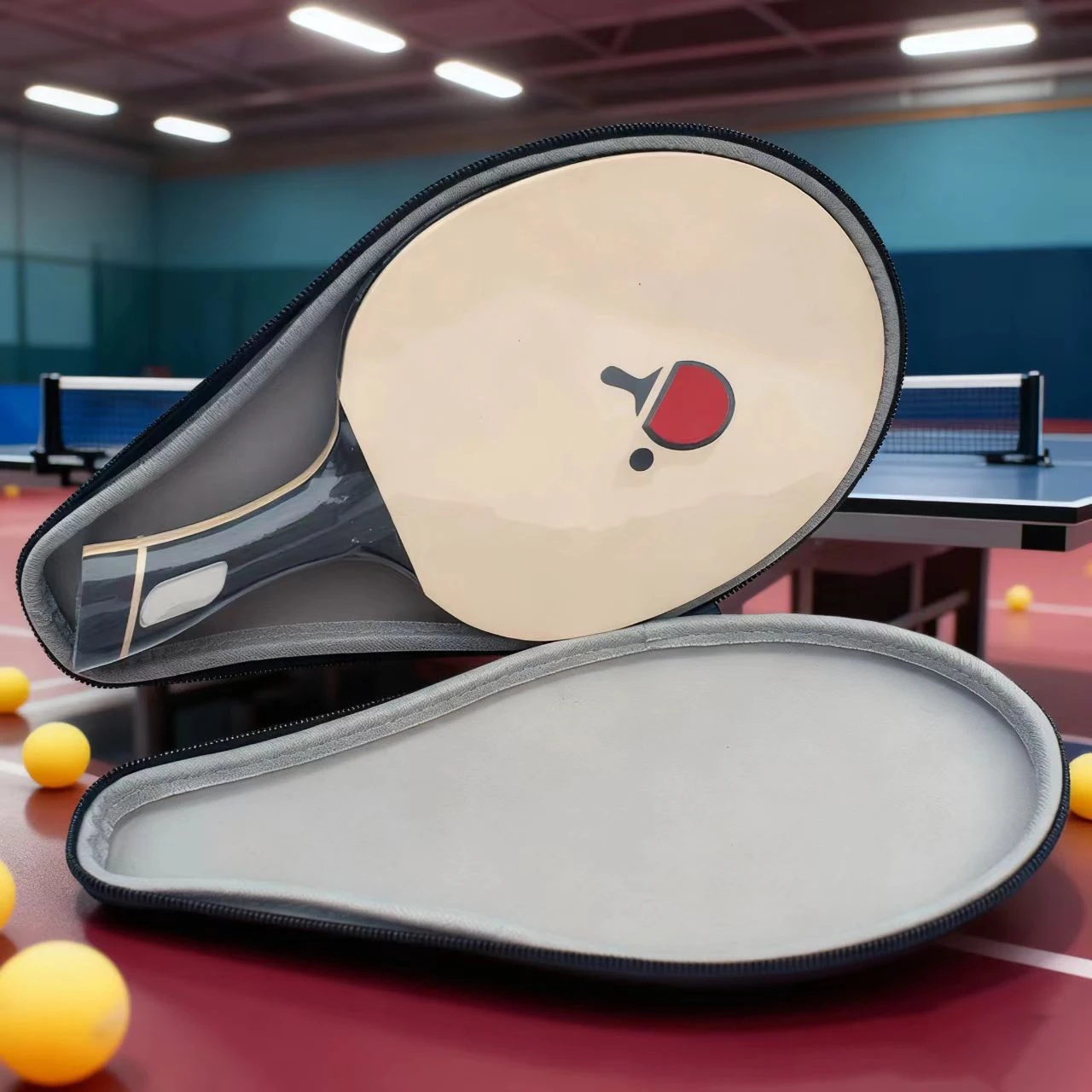 

1PC 30x20cm Table Tennis Racket Bat Bag Black/white Oxford Cloth Sponge Ping Pong Rackets Case For Blade Paddle Balls Storage