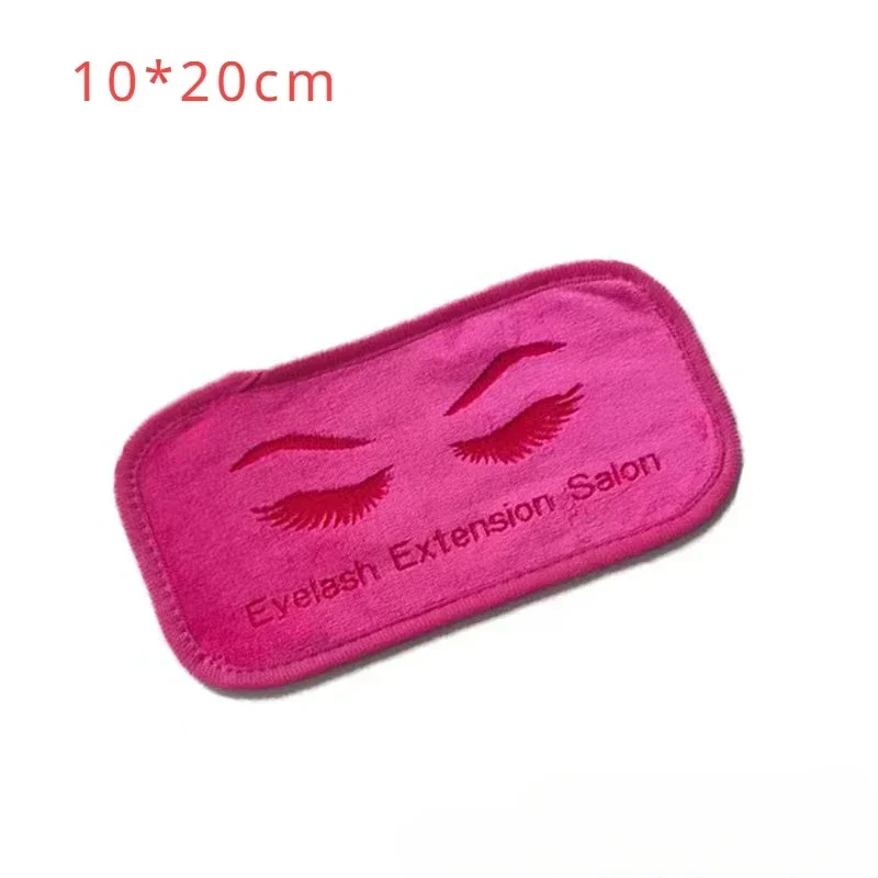 Professional Eyelash Extension Forhead Soft Towel Sticker Stand Grafted Eyelash Pads Tray Pallet Lash Holder Beauty Salon Tool