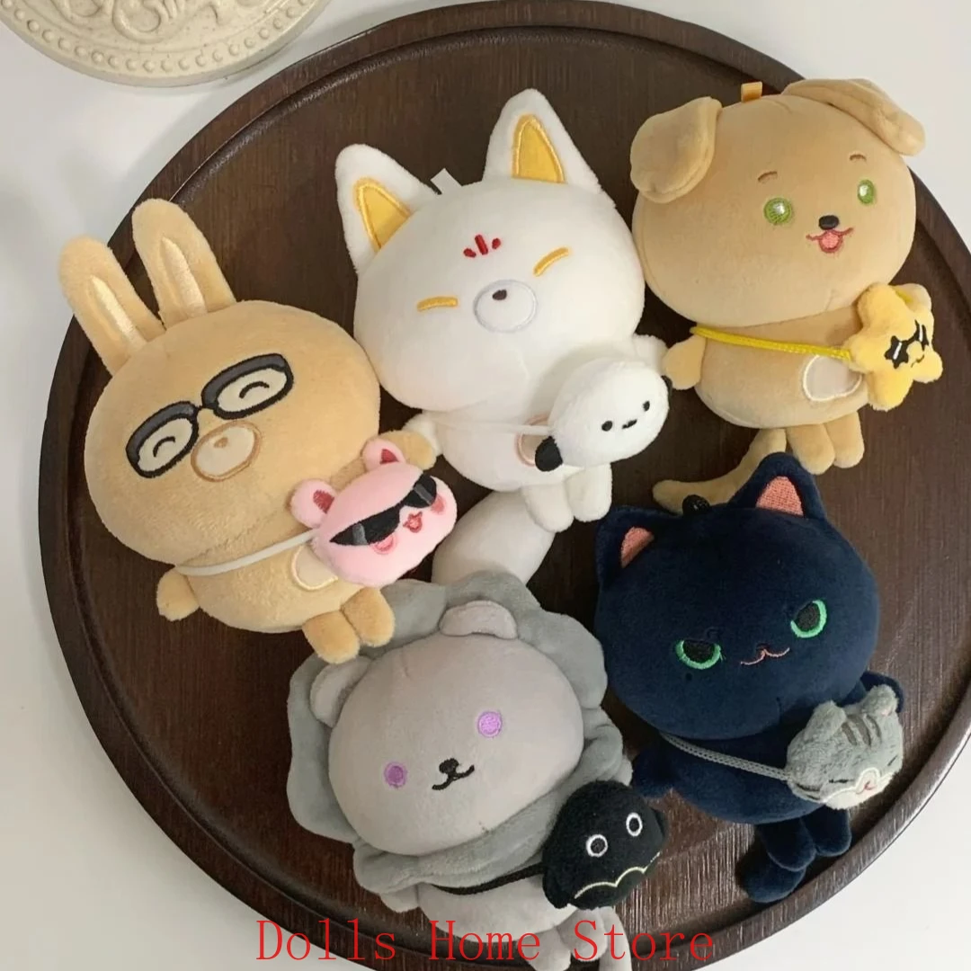 أنيمي الضوء والليل أوزبورن سارييل جيسي تشارل إيفان الحيوان الجسم أفخم محشوة مطبوعة الكرتون قلادة التميمة 12 سنتيمتر