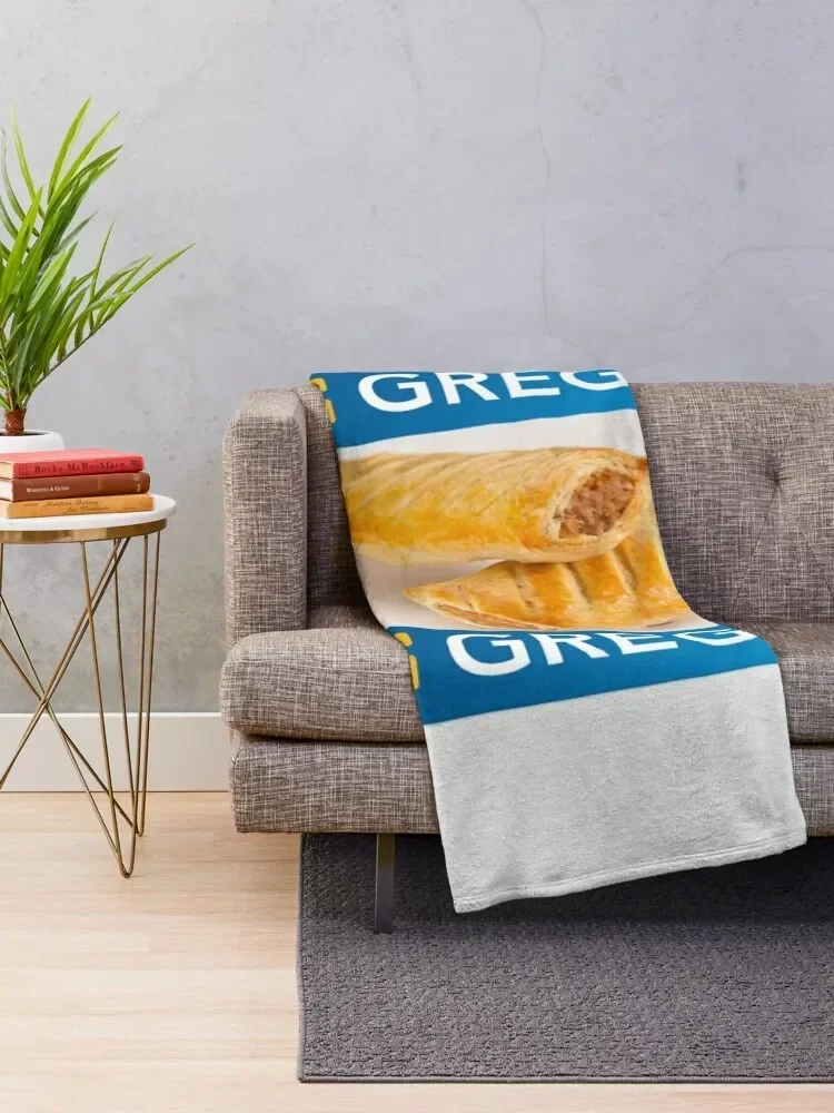 GREGGS Pasty Throw Blanket Picnic Bed covers Blankets