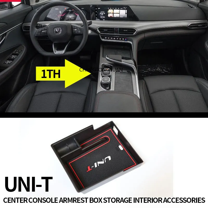 Armrest Box Storage Box Storage FOR Changan Unit Uni-t 2020-2026 Compartment Interior Decoration Special Car Part Accessories