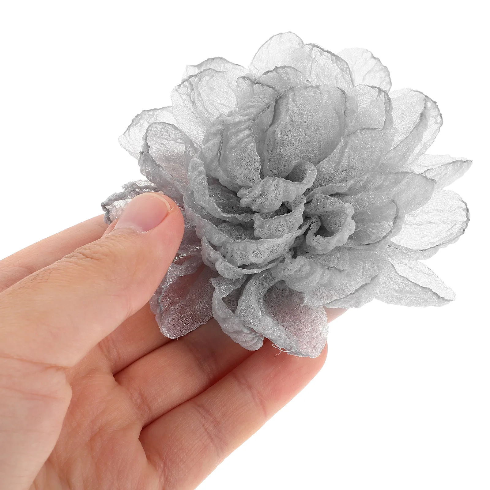 2Pcs Detachable Solid Color Flower Shoe Clips High Heel Buckles Elegant Wedding Party Shoe Decorations Women Shoelace Charms