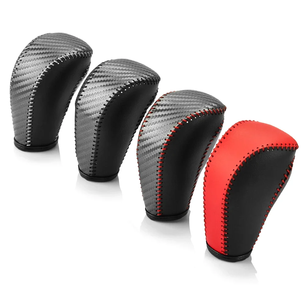 سيارة والعتاد الجلود الداخلية والعتاد التحول المقبض غطاء رأس لمازدا 2 3 6 BM GJ Demio CX3 CX5 CX8 CX9 Axela 2014-2022 اكسسوارات