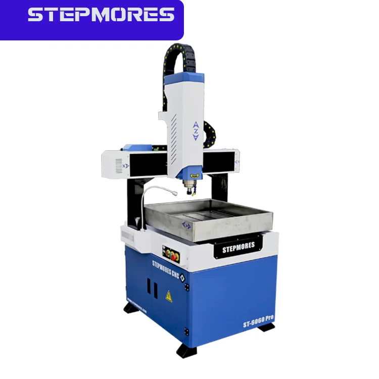 Impressive Mini Metal CNC Router Engraving Cutting Machine Iron Cast