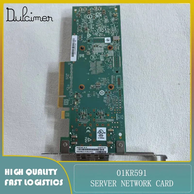 Server network card 01KR591 QLE2772 32Gb 2-Port PCIe Fibre Channel Adapter USED