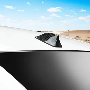 汽車碳纖維鯊魚鰭天線適用於大眾大眾GOLF GTi MK7 POLO 帕薩特B7 B8 MK6 捷達寶來途觀朗逸尚酷 6 最佳銷售 汽車馬球 - №4