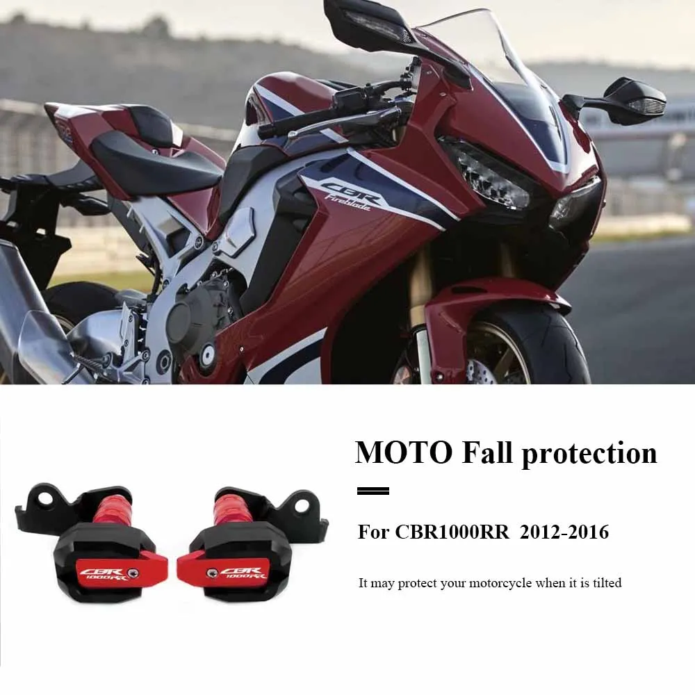

CBR1000RR Falling Protection For HONDA CBR 1000RR CBR1000 RR 2012-2016 Frame Slider Fairing Guard Anti Crash Pad Protector