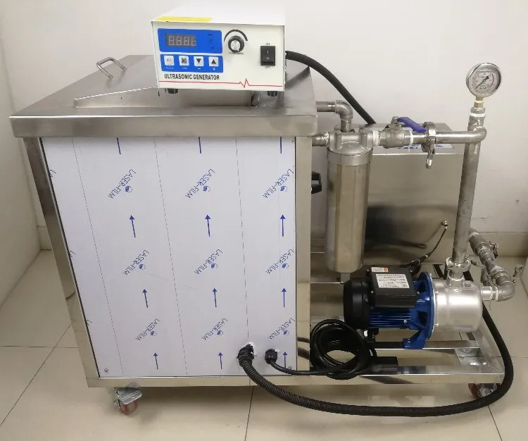 1200W 88L Dpf Fap    sonic Cleaner With Filtration Circulation System for Motor Engine Parts Cylinder Heads Oil Cleaning Bath