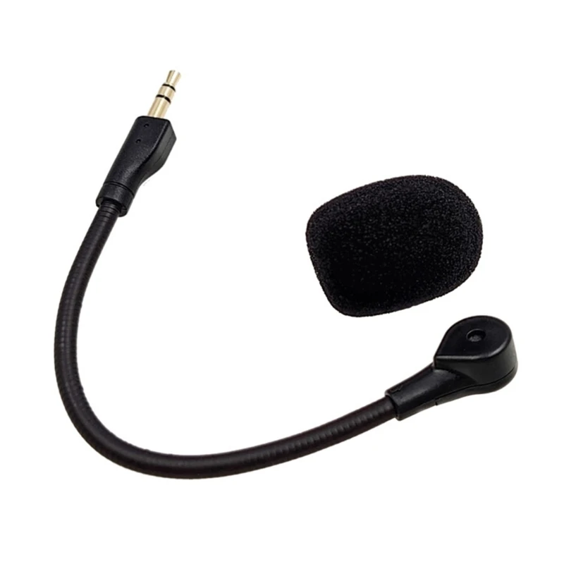 Replacement for Logitech / Wireless Gaming Headsets 3.5mm Detachable Unidirectional Game Boom Microphone H8WD
