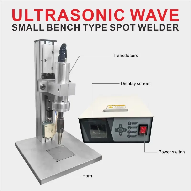A New Portable Mini Handheld Ultrasonic Spot Welding Machine, Suitable For Manual Plastic Welding Of Ear Loops For Fabric Masks