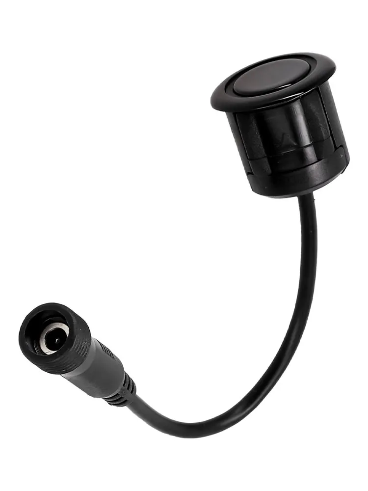 1 Piece 18.5mm 0.2m Cable Black Car Reverse Parking Waterproof Sensor Sound Car 18.5mm Parking Sensor