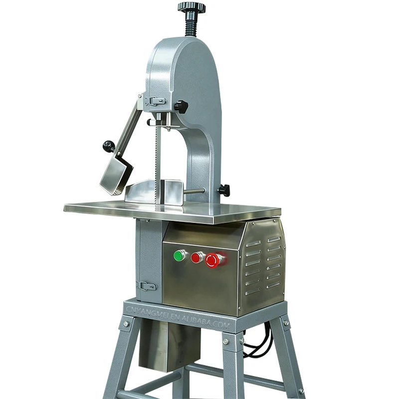 New Model Vertical Butcher Bone Saw Machine Meat And Bone Cutting Cutter Stainless Steel Industrial Frozen Meat Sawing Machine